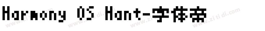 Harmony OS Hant字体转换